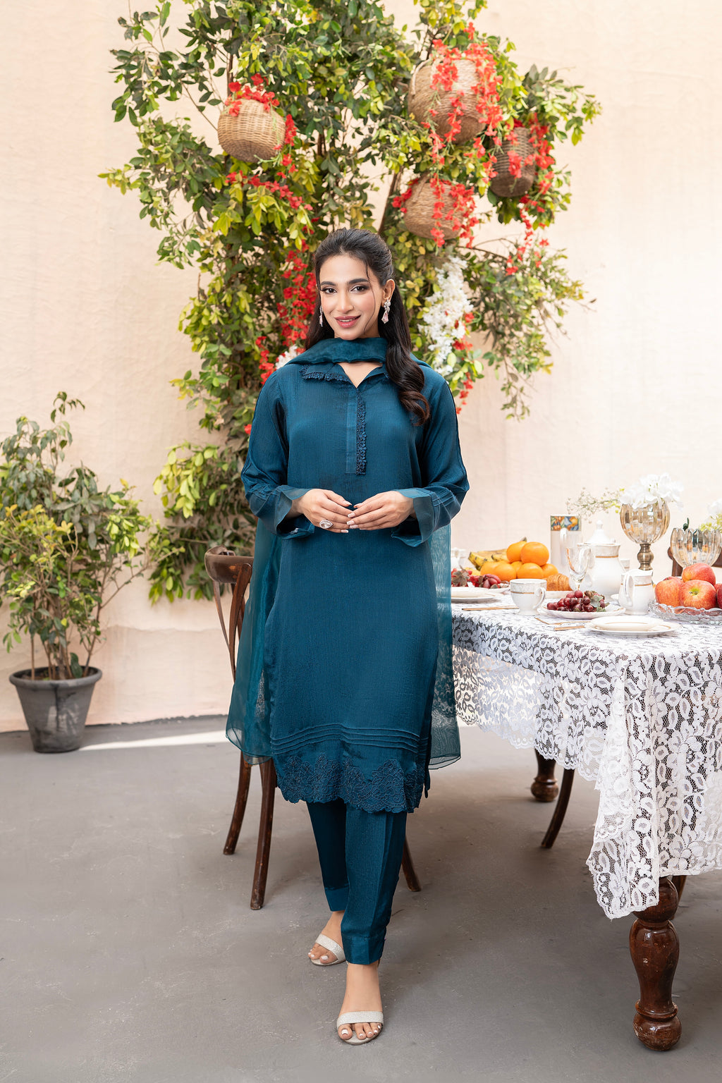 TEAL - 3 PIECE SUIT