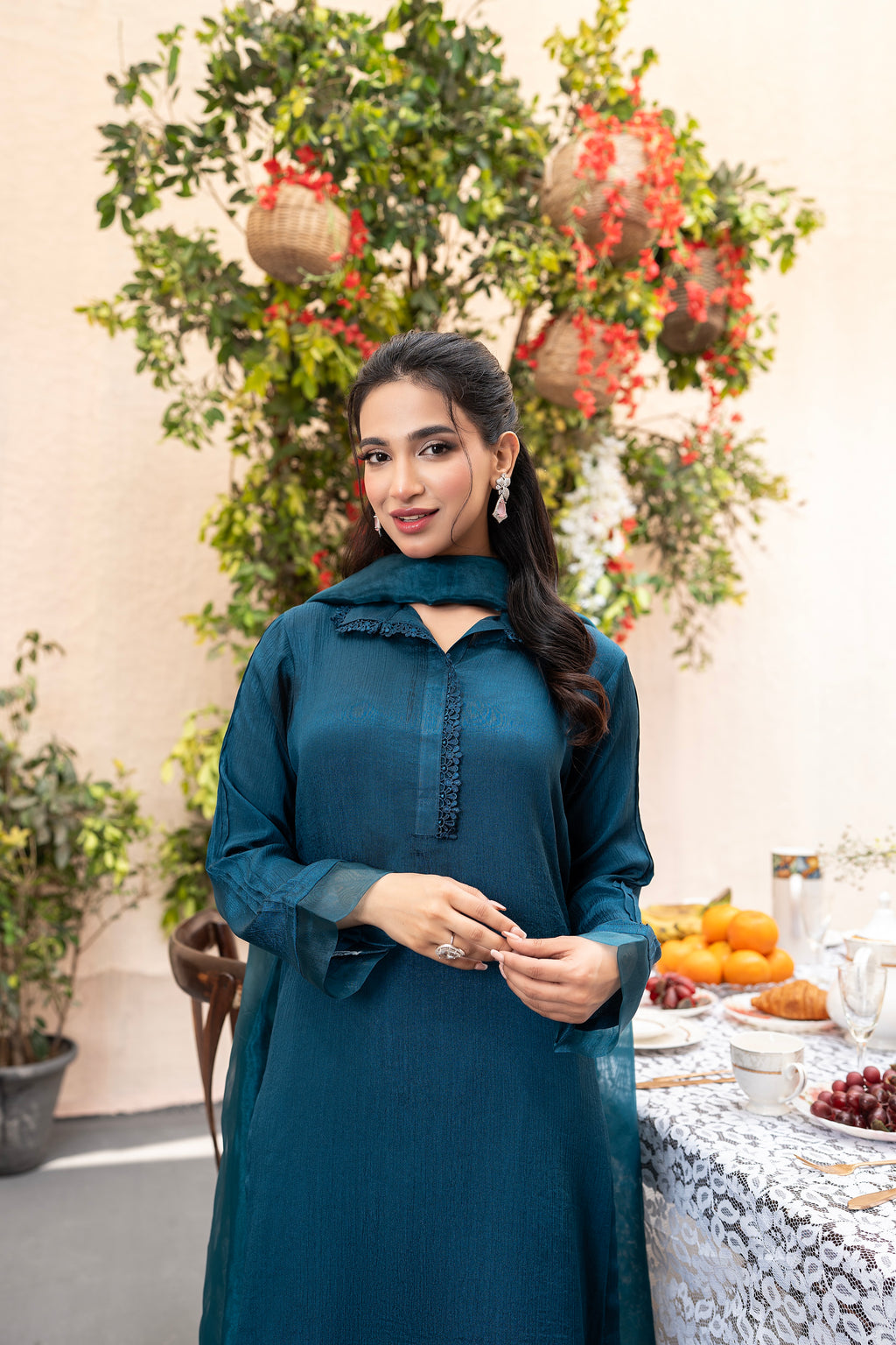 TEAL - 3 PIECE SUIT