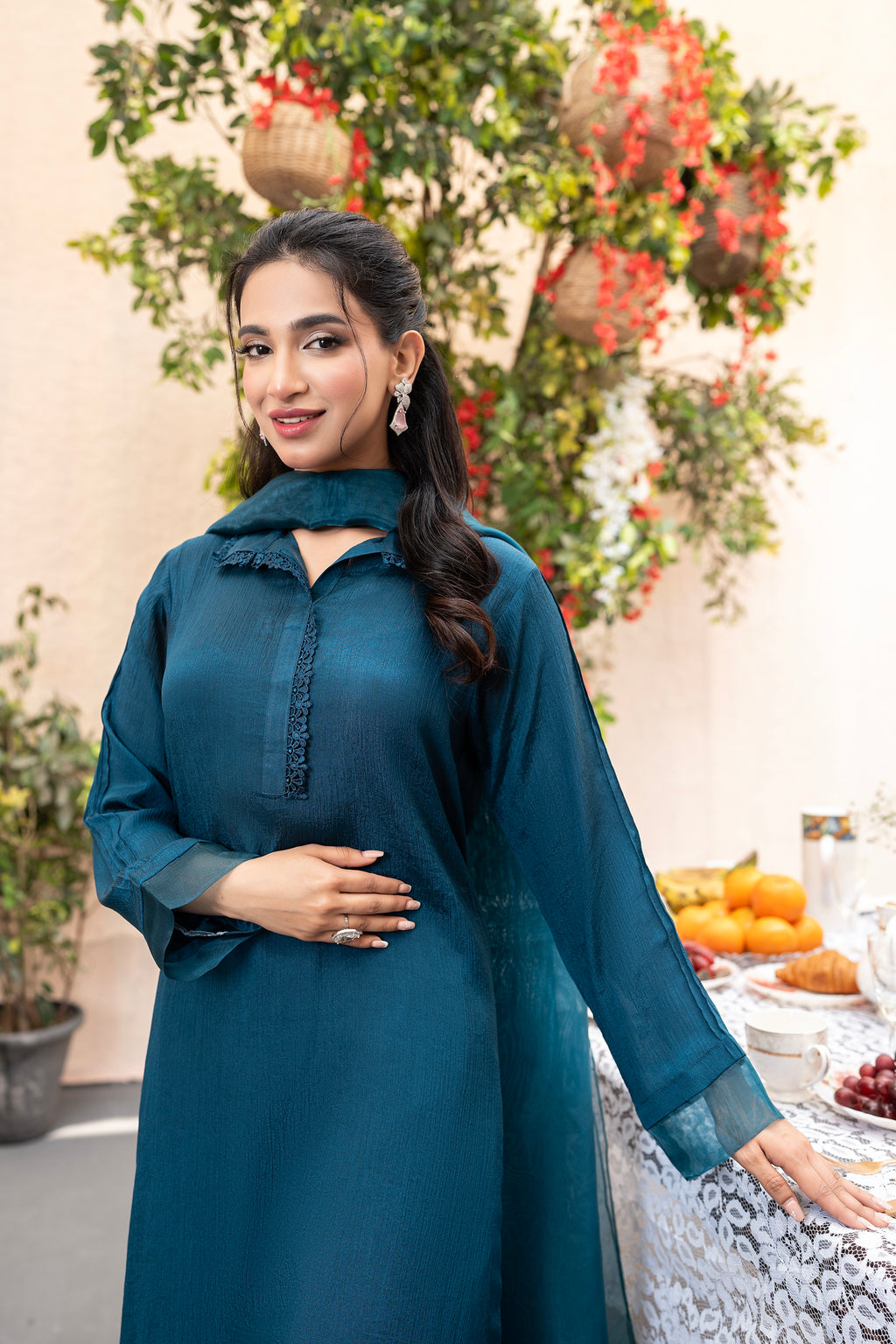 TEAL - 3 PIECE SUIT