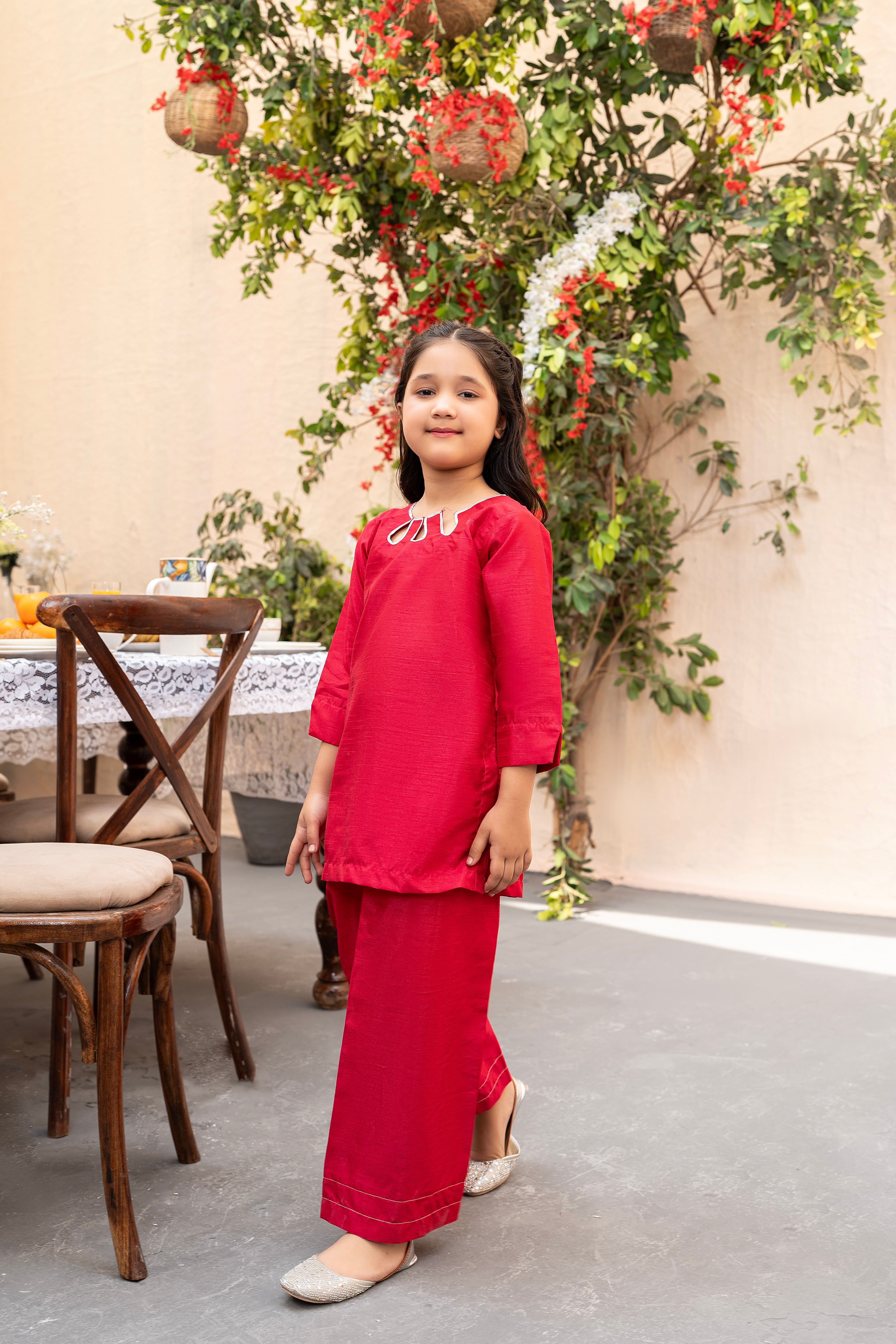 HOT-PINK 2 PIECE SUIT