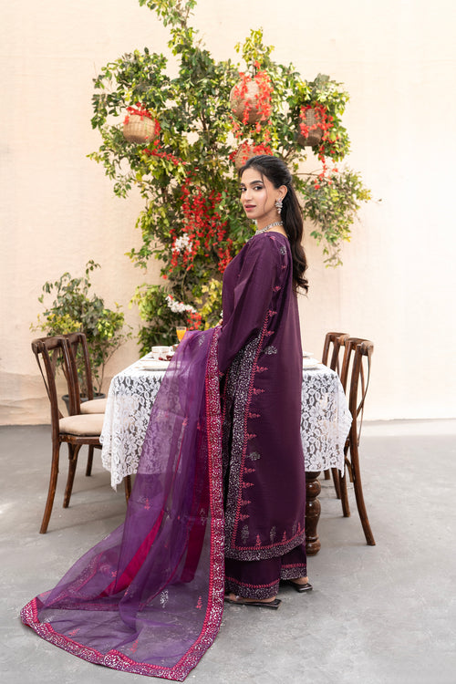 BLOCK PRINT- 3 PIECE SUIT