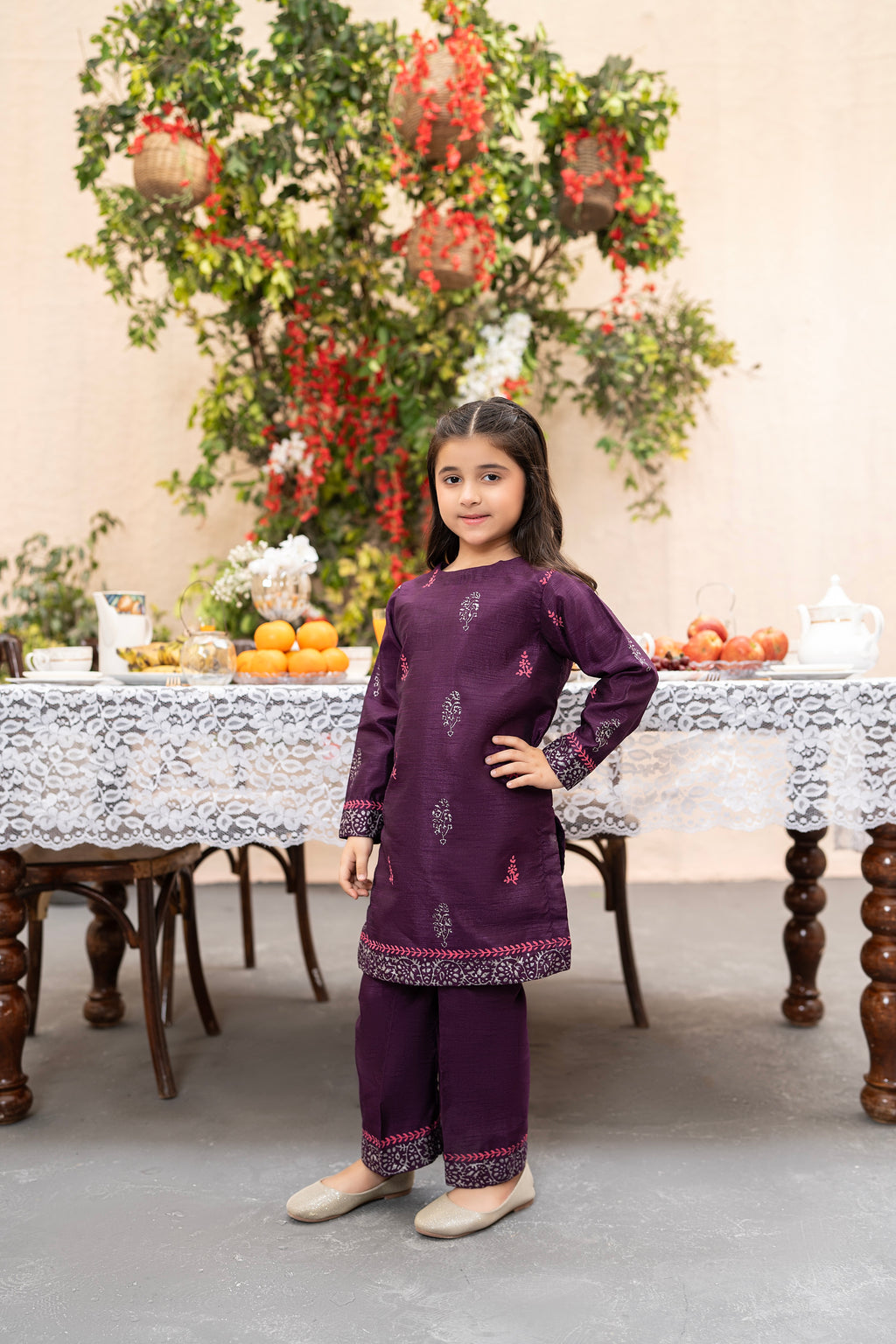 BLOCK PRINT- 2 PIECE SUIT