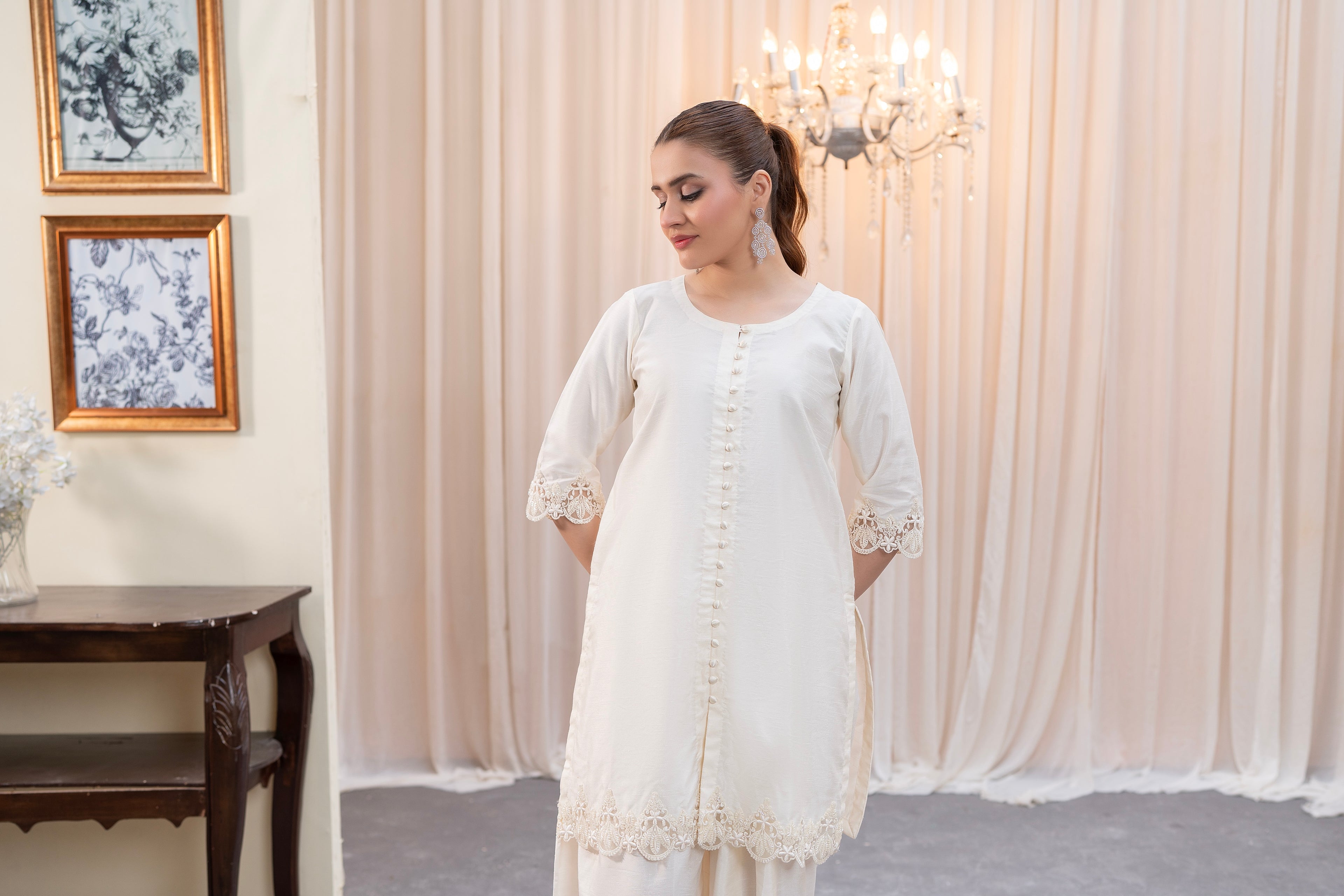 IVORY - 3 PIECE SUIT