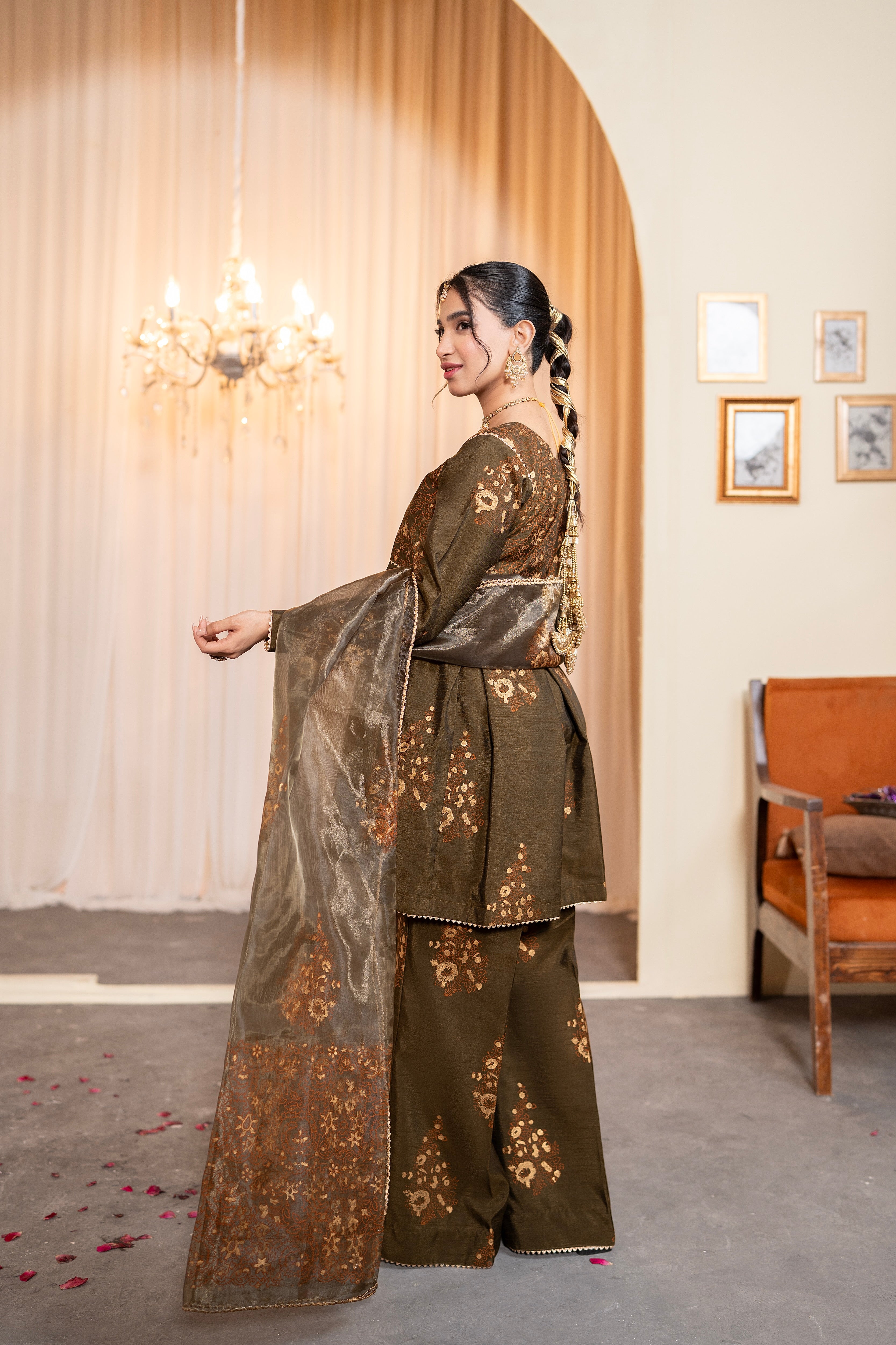 SEAWEED PEPLUM - 3 PIECE SUIT