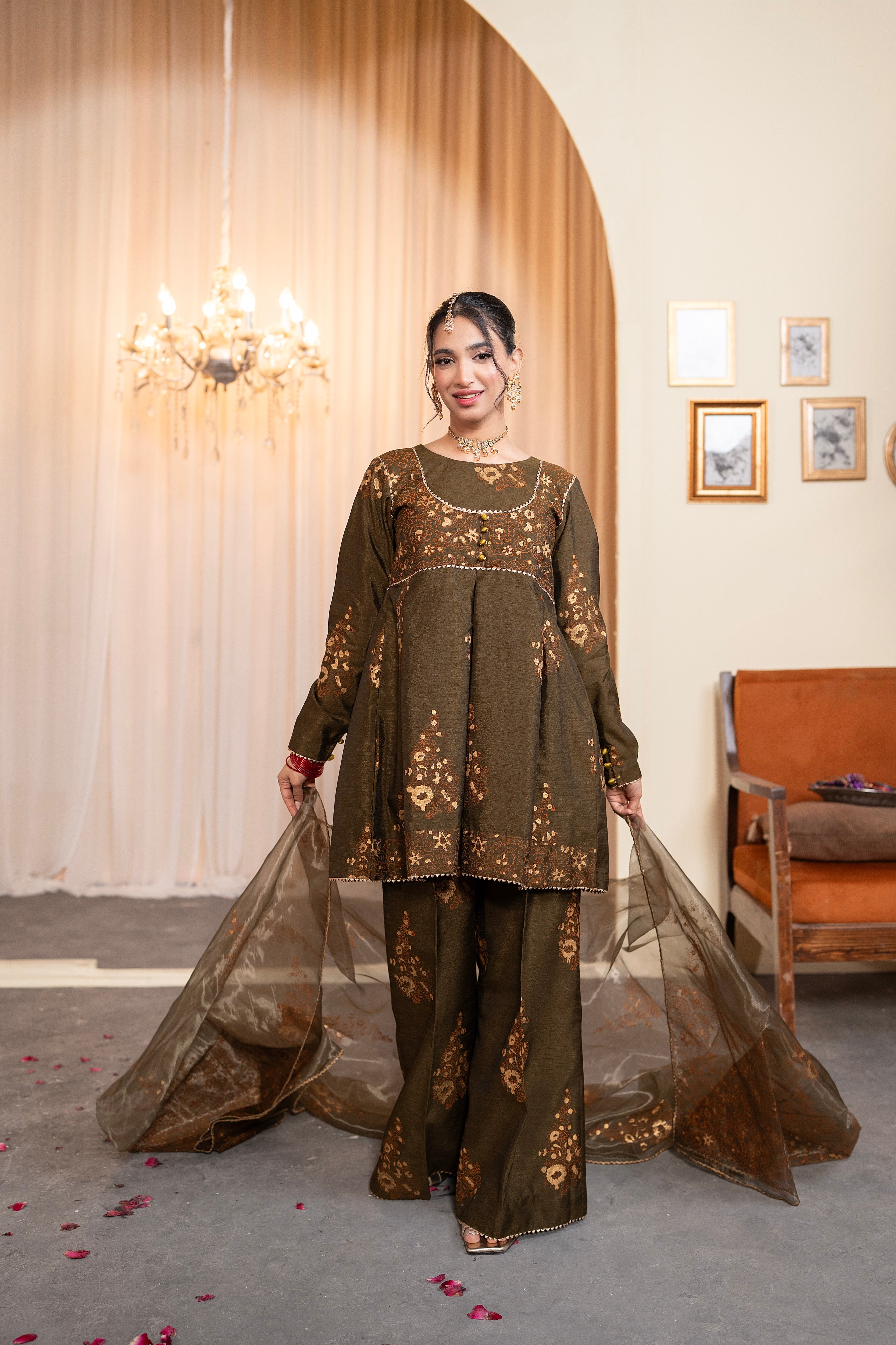 SEAWEED PEPLUM - 3 PIECE SUIT