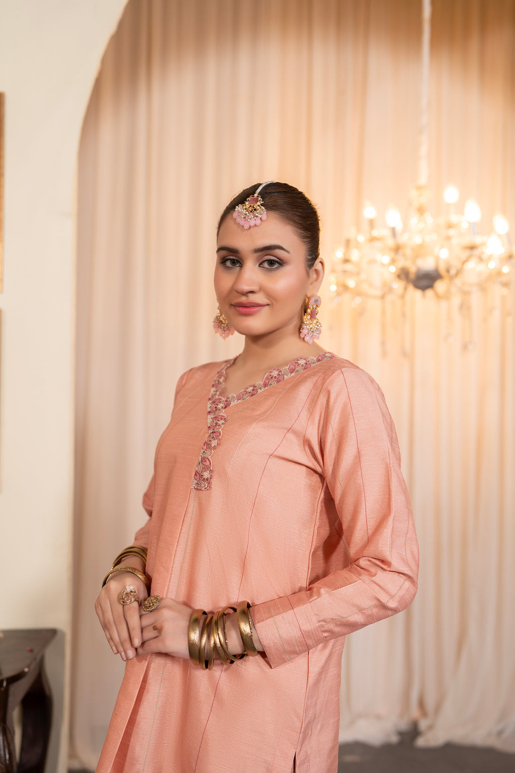 FLAMINGO PINK - 3 PIECE SUIT