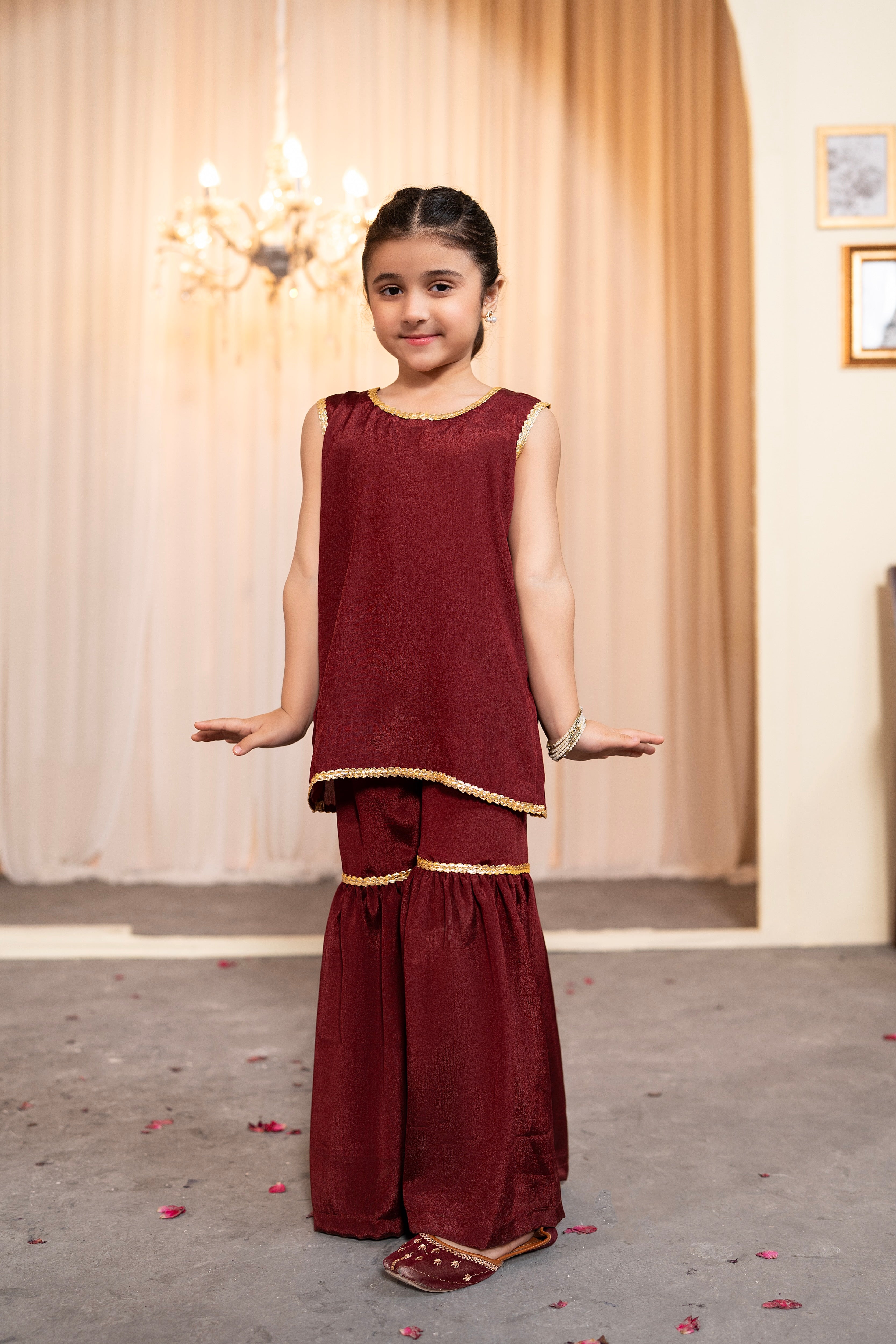 MAROON - GARARA SUIT