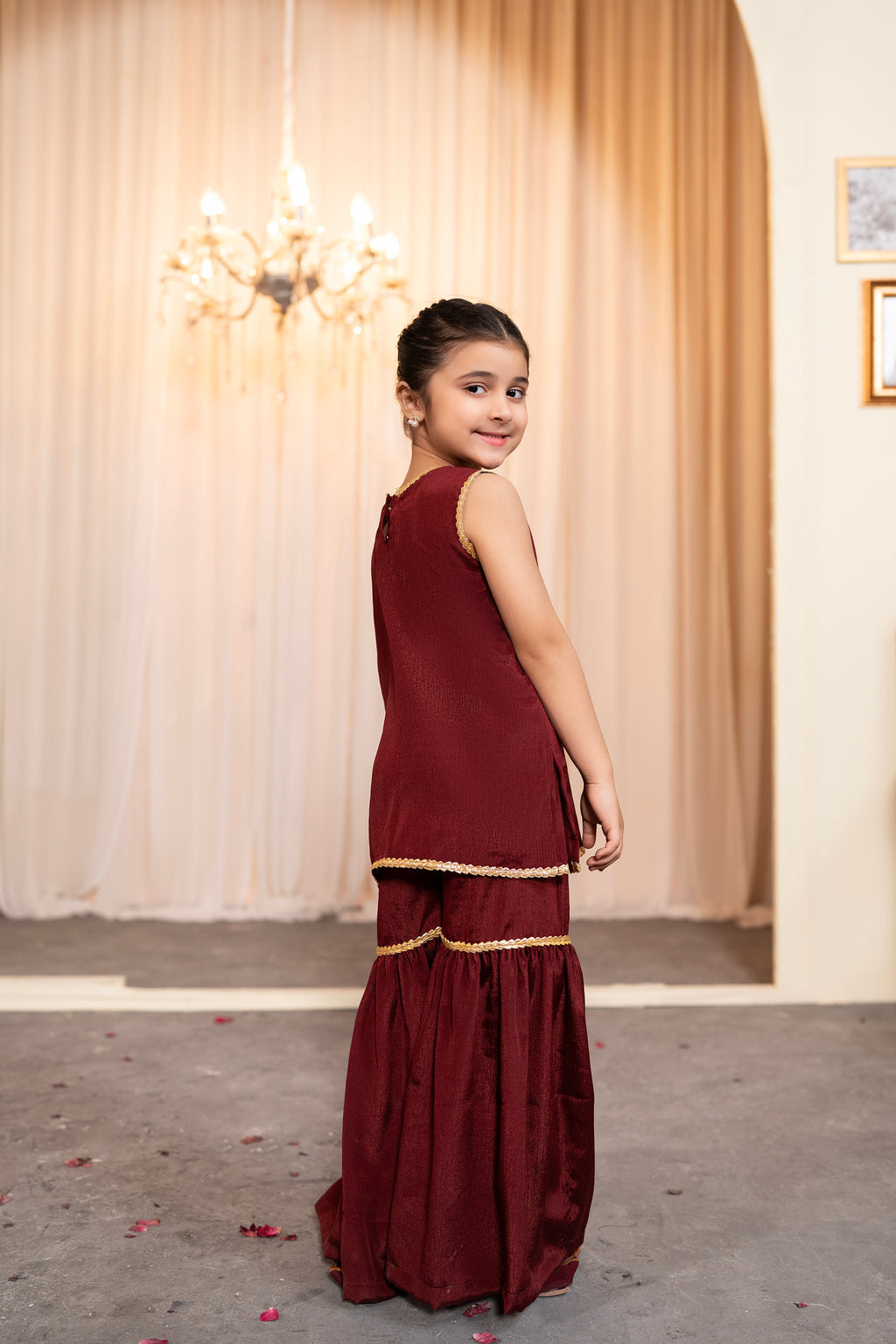 MAROON - GARARA SUIT