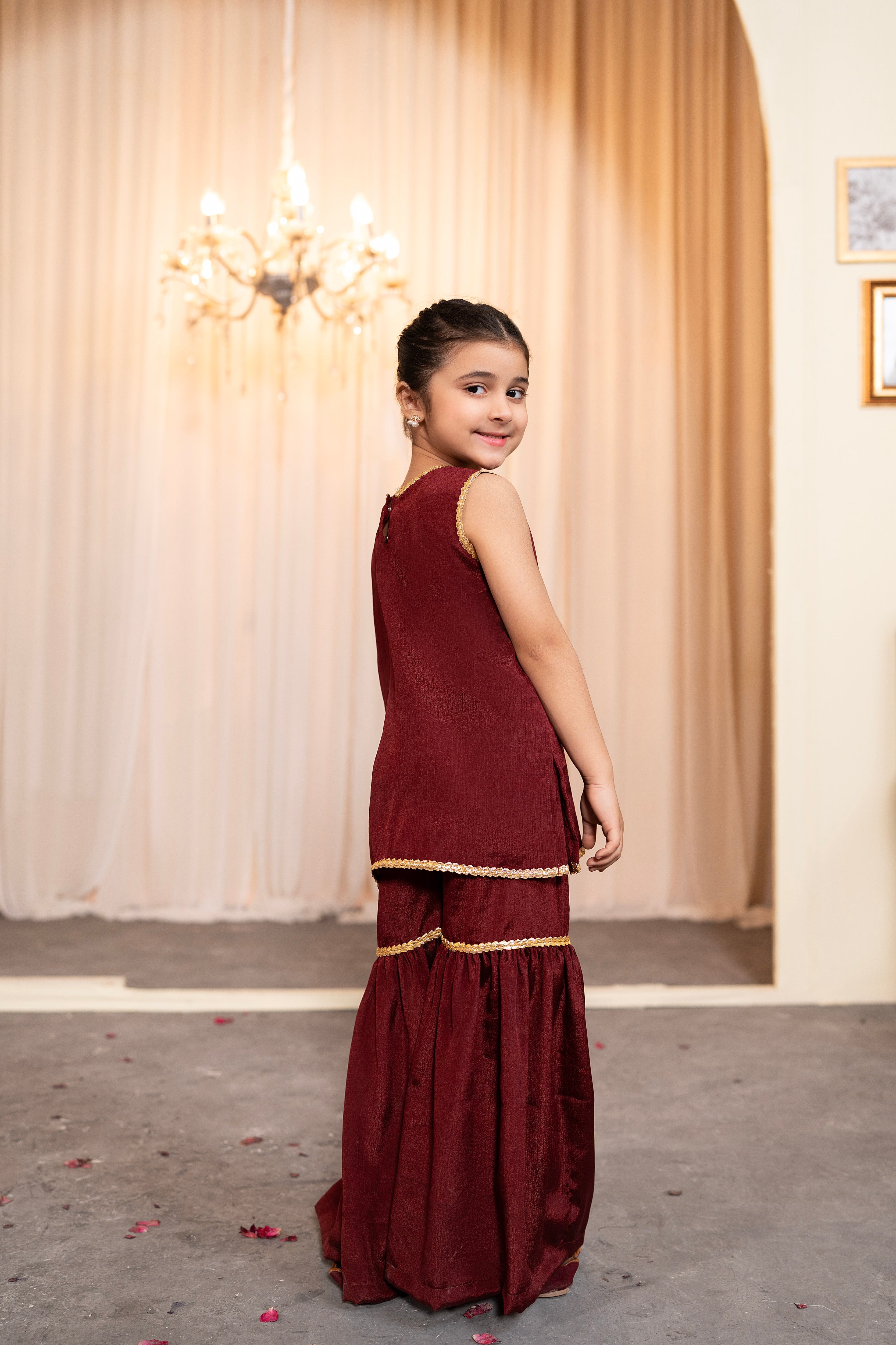 MAROON - GARARA SUIT