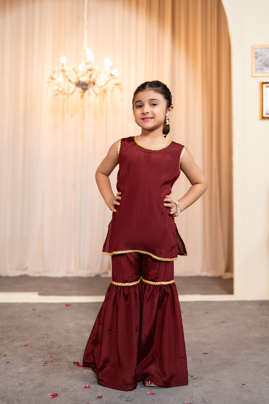 MAROON - GARARA SUIT