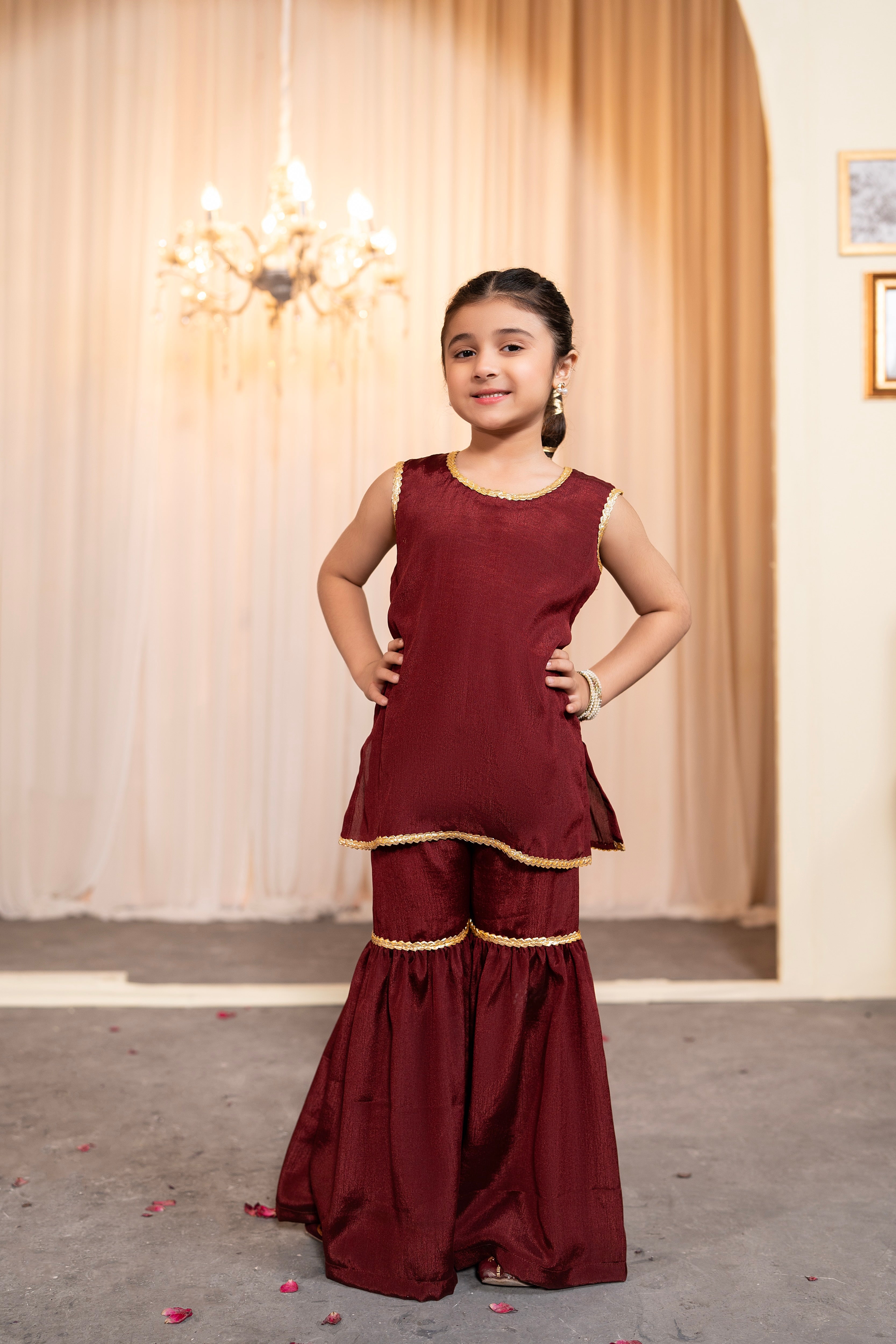 MAROON - GARARA SUIT