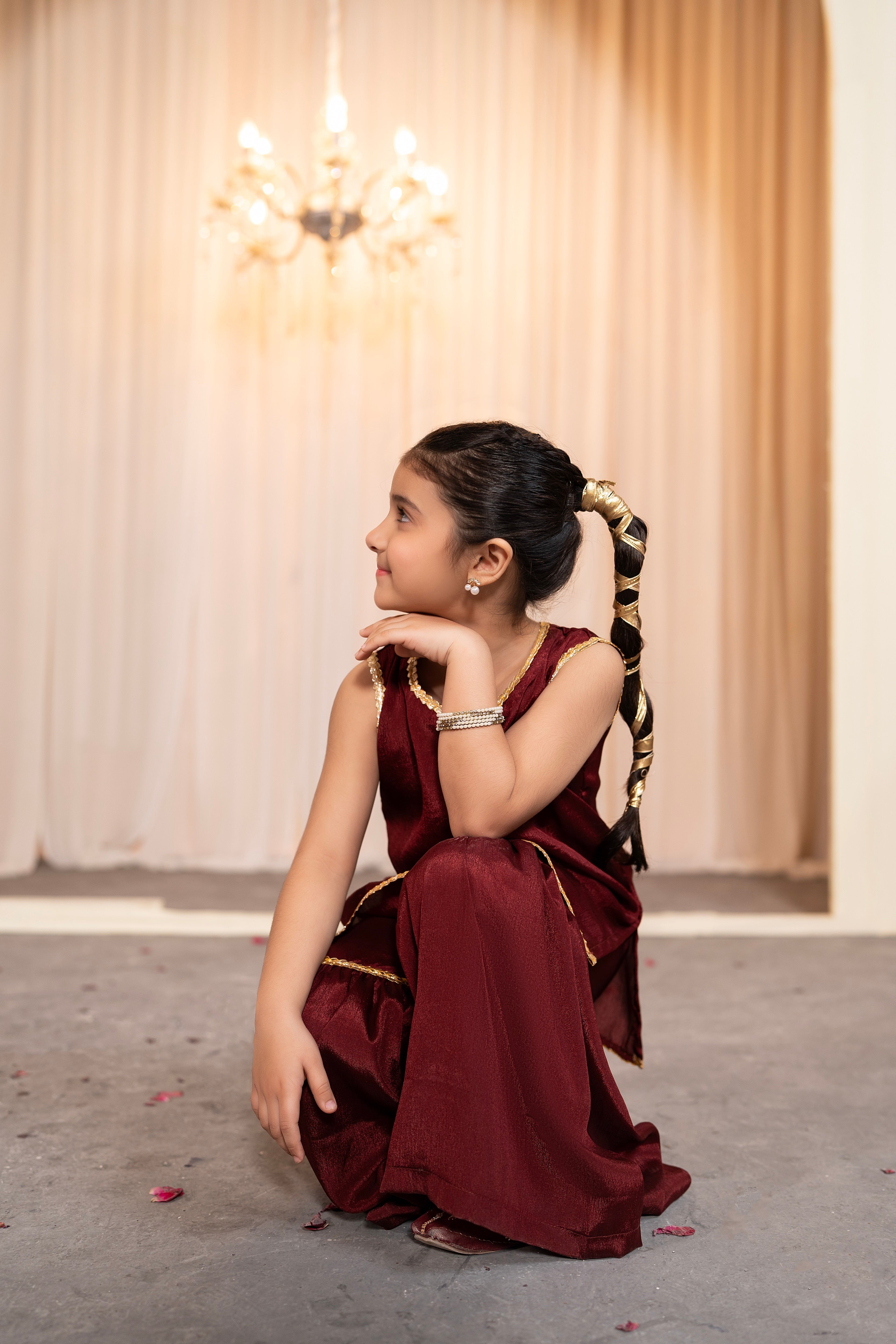 MAROON - GARARA SUIT