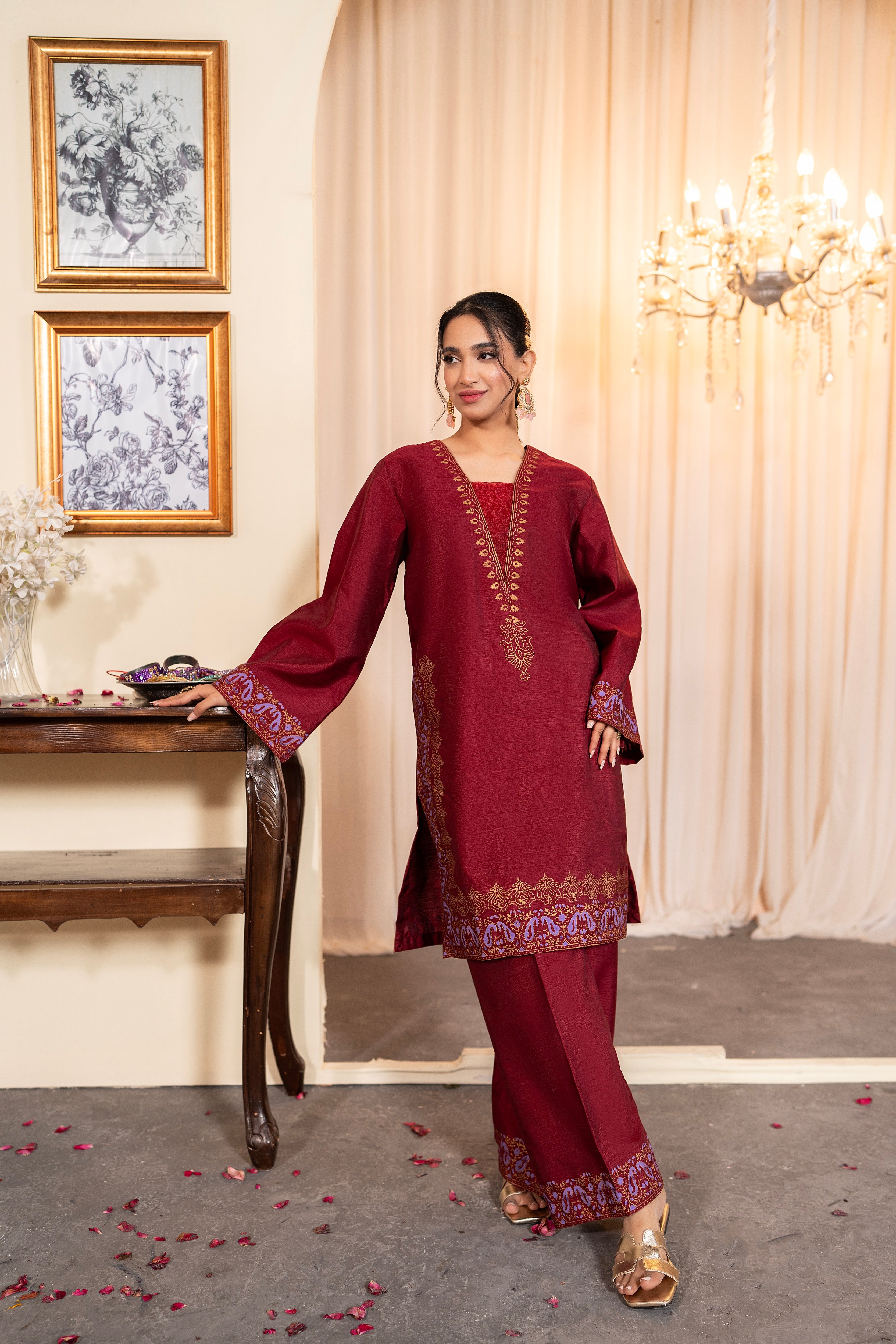 RASPBERRY - 3 PIECE SUIT