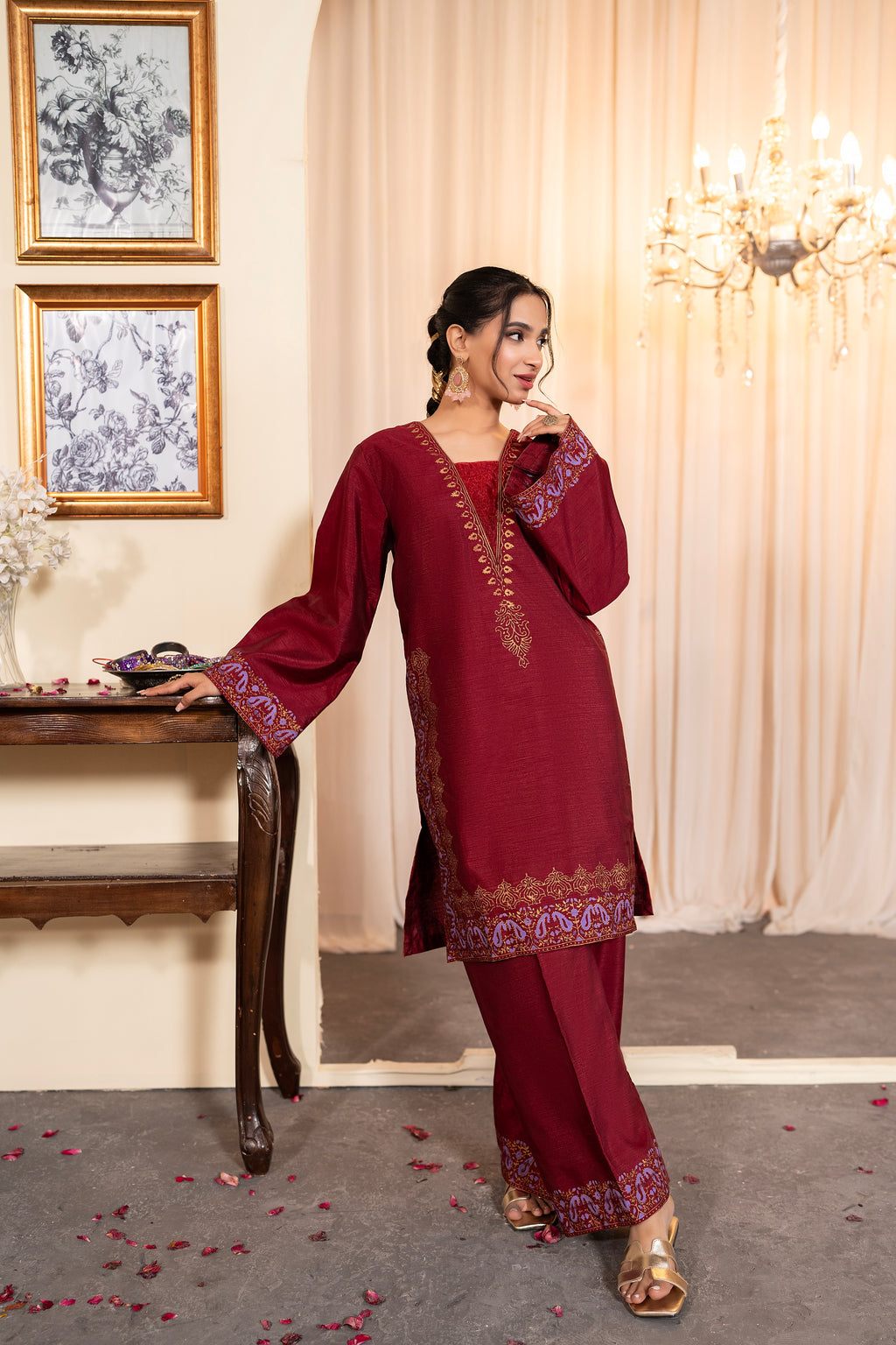 RASPBERRY - 3 PIECE SUIT