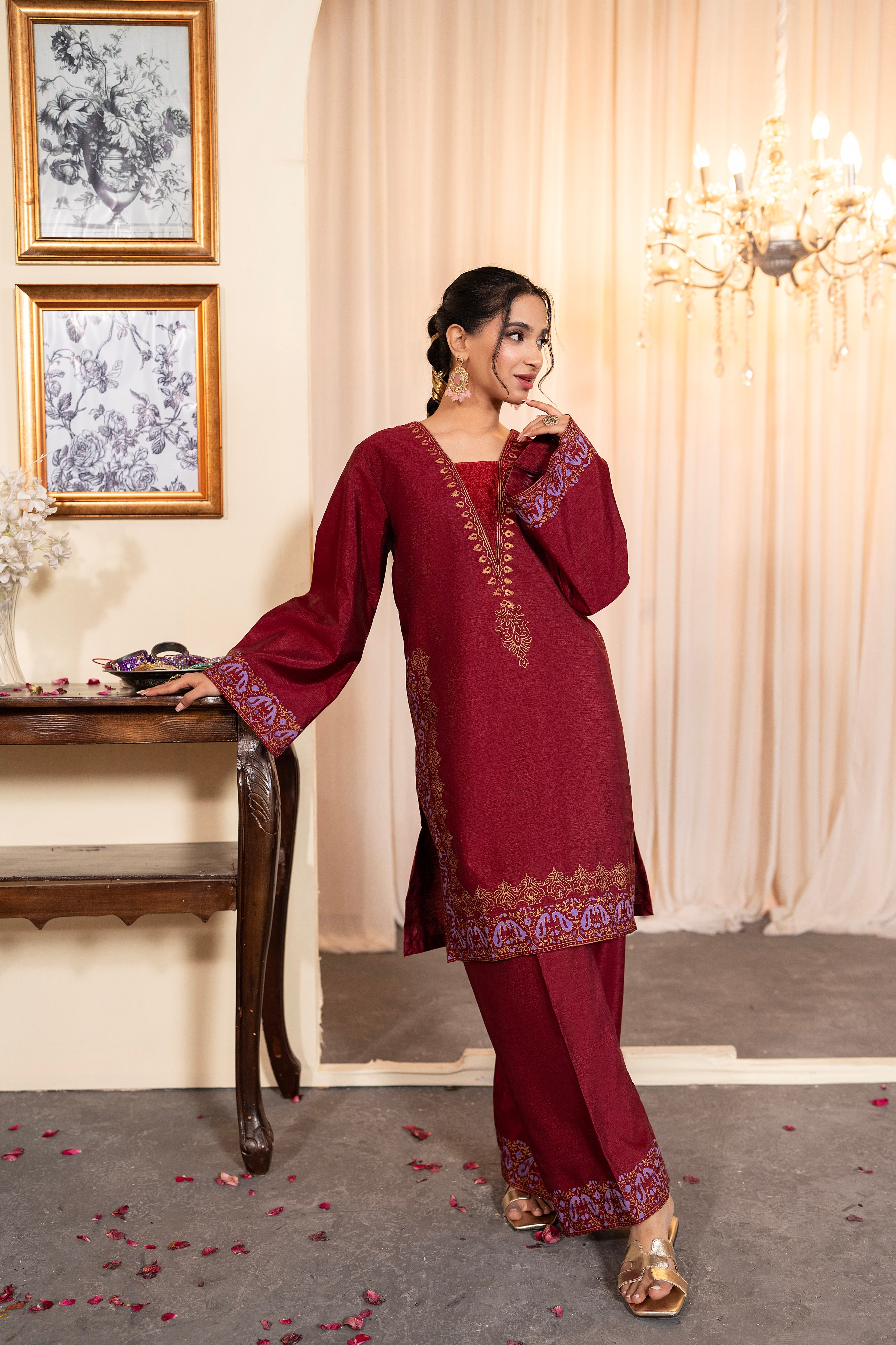 RASPBERRY - 3 PIECE SUIT